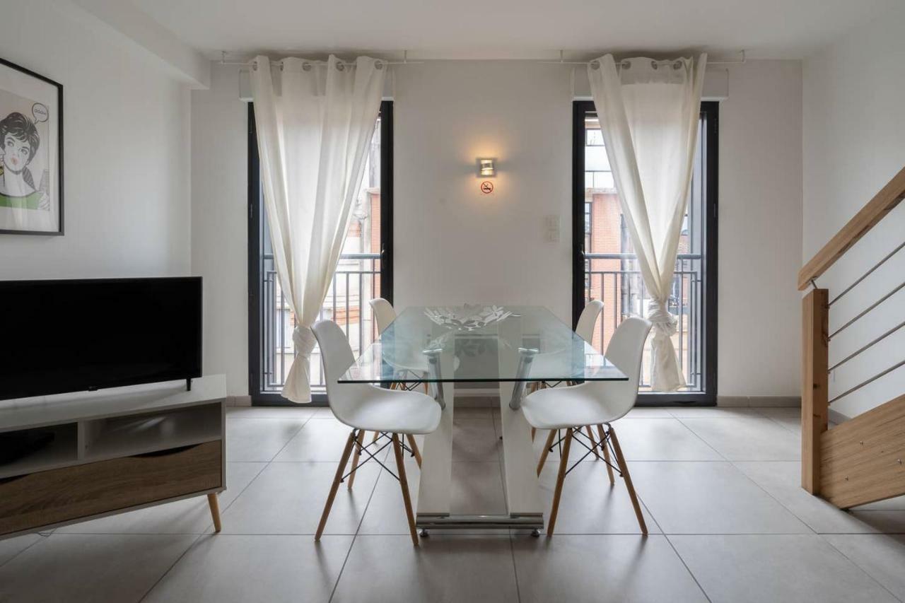 303 - Appartement Duplex Moderne - Jeanne D'Arc, Toulouse Exterior photo